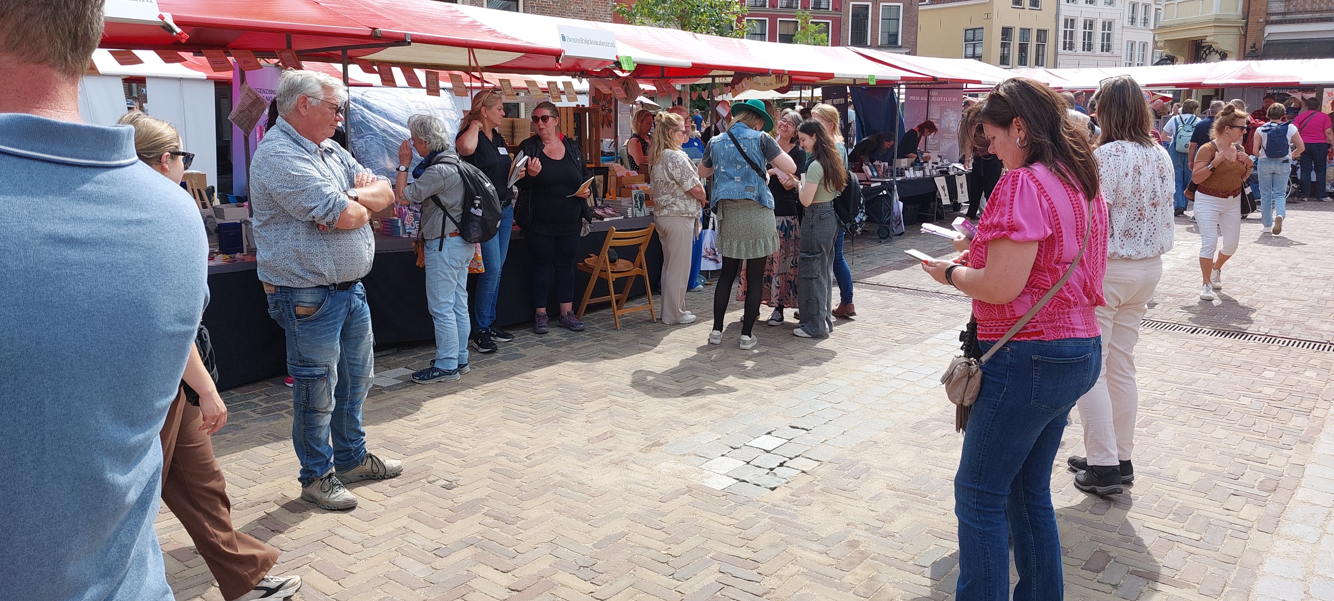Bestelbijdeauteur.nl op Deventer Boekenmarkt 2025