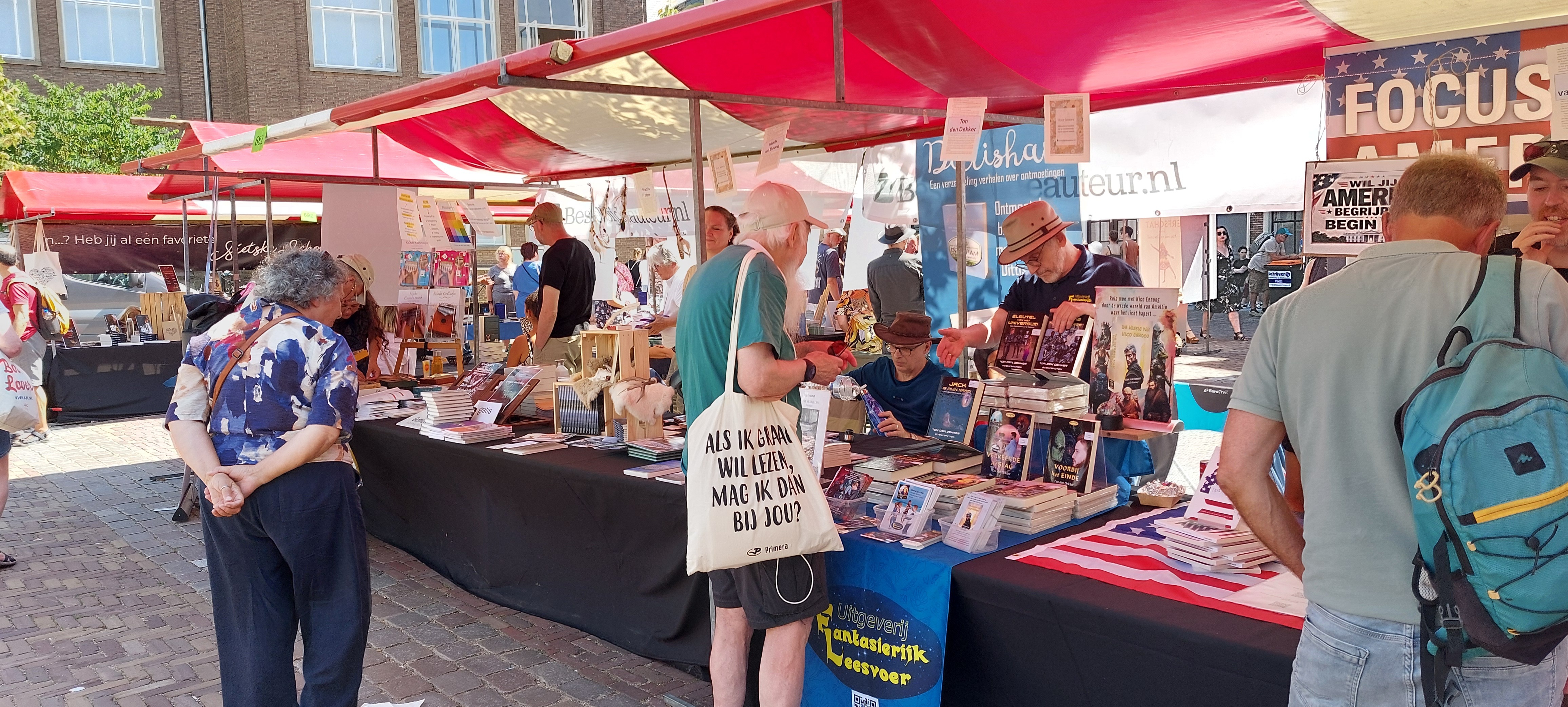 Bestelbijdeauteur.nl op de Deventer Boekenmarkt