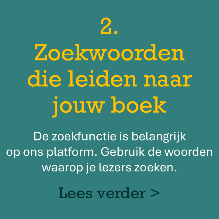 Boeken zoeken op trefwoord