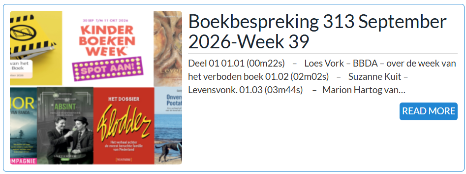 boekenpodcast Daily Channel FM