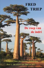 Bekijk deze Boekenkaft van boek De roep van de indri, deel 1 van Fred Triep