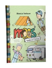 Bekijk deze Boekenkaft van boek Moos: Inpakken en wegwezen van Bianca Terlouw