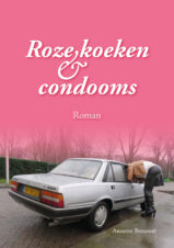 Bekijk deze Boekenkaft van boek Roze koeken & condooms van Annette (André) Brouwer