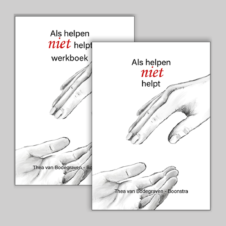 Bekijk deze Boekenkaft van boek Als helpen niet helpt van Thea van Bodegraven-Boonstra