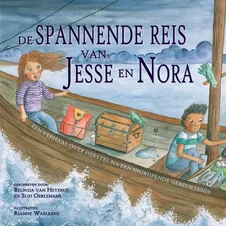 Bekijk deze Boekenkaft van boek De spannende reis van Jesse en Nora van Belinda van Heteren en Susi Oerlemans