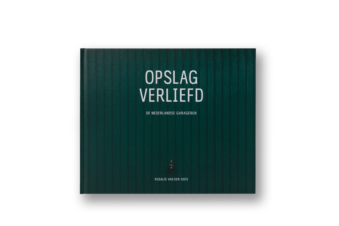 Bekijk deze Boekenkaft van boek OPSLAG VERLIEFD - over de Nederlandse garagebox van Rosalie van der Does