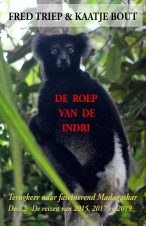 Bekijk deze Boekenkaft van boek De roep van de Indri, deel 2 van Fred Triep en Kaatje Bout