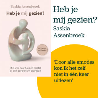 Bekijk deze afbeelding van Dit boek over postpartum depressie heeft veel voor mij betekend op Bestelbijdeauteur.nl