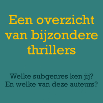 Bekijk deze afbeelding van De ene thriller is de andere niet! op Bestelbijdeauteur.nl