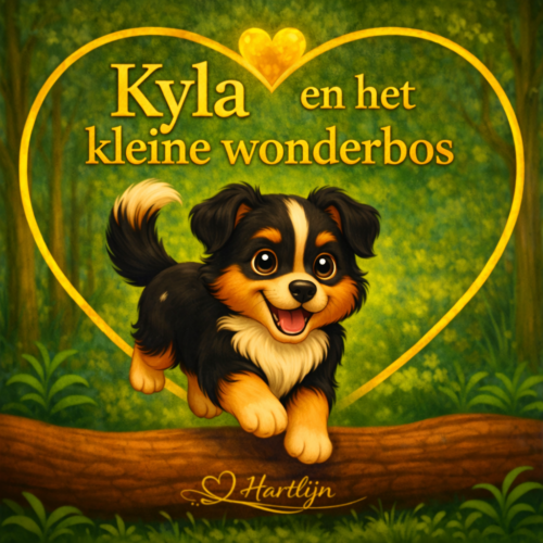 Bekijk deze Boekenkaft van Kyla en het kleine wonderbos van Marianne van Kampen schrijfster van Hartlijn