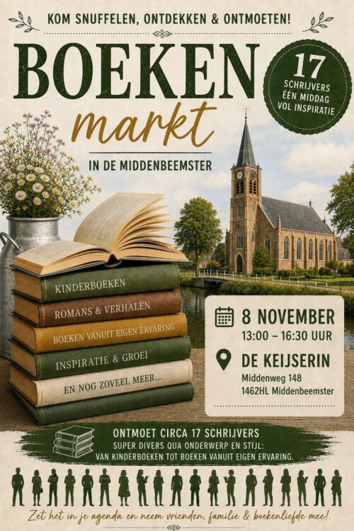 Bekijk deze foto van Boekenmarkt Middenbeemster van 