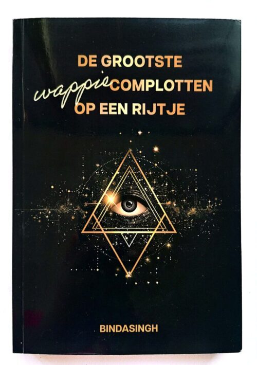 Bekijk deze Boekenkaft van De grootste wappie complotten op een rijtje van Bindasingh
