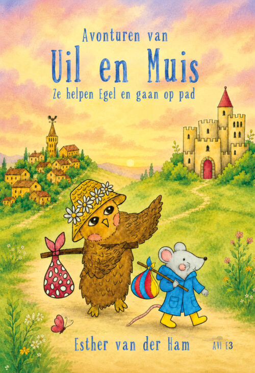 Bekijk deze Boekenkaft van Avonturen van Uil en Muis van Esther van der Ham