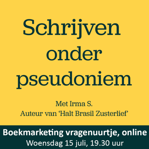 Bekijk deze foto van Boekmarketing vragenuurtje over boekmarketing onder pseudoniem van 