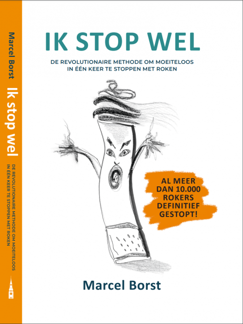 Bekijk deze Boekenkaft van Ik Stop Wel van Marcel Borst