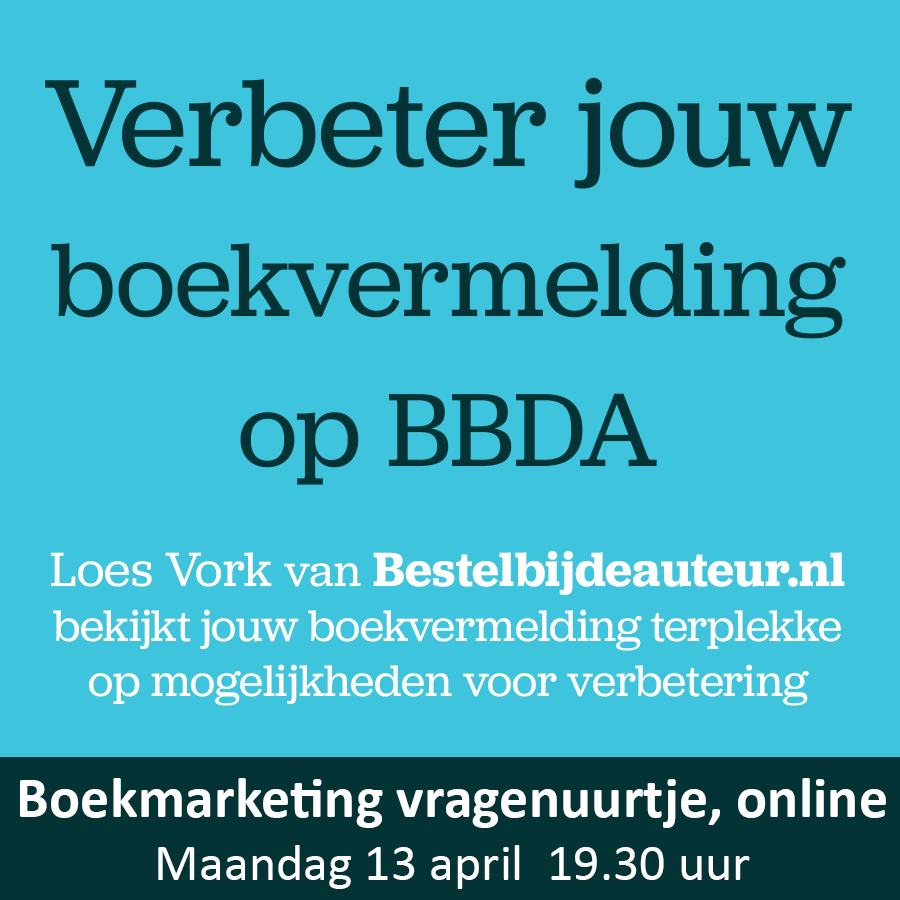 Verbeter je boekvermelding op Bestelbijdeauteur.nl