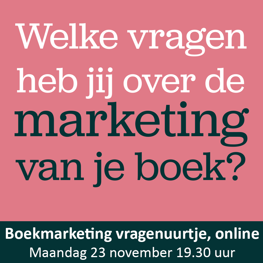 Stel je vragen over de marketing van je boek