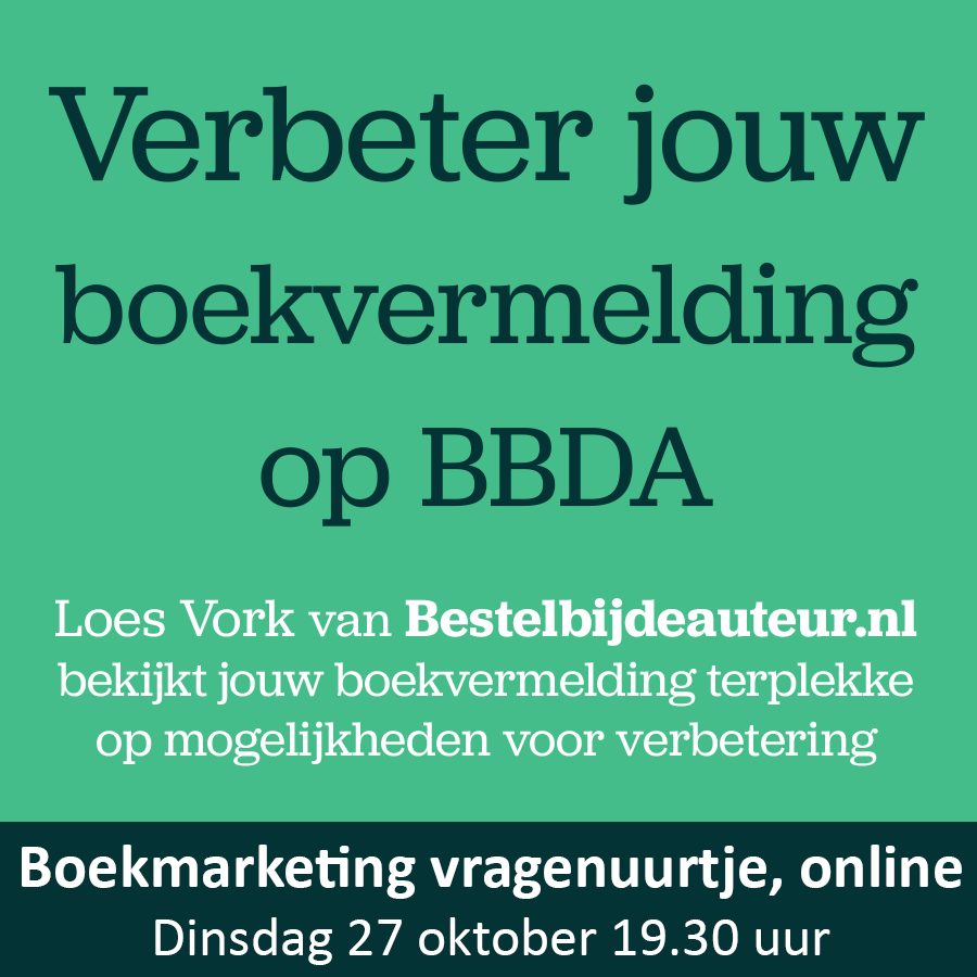 Verbeter je boekvermelding op boekenplatform Bestelbijdeauteur.nl