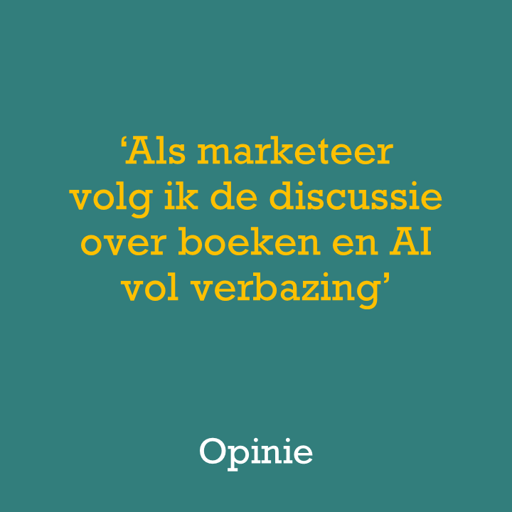 ik vold de discussie over boeken en AI met verbazing